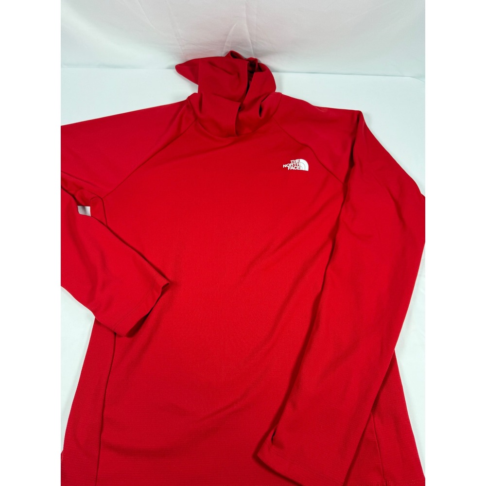 The North Face Mens Red Active Performance Hoodie Sweatshirt Medium NF0A3V6G